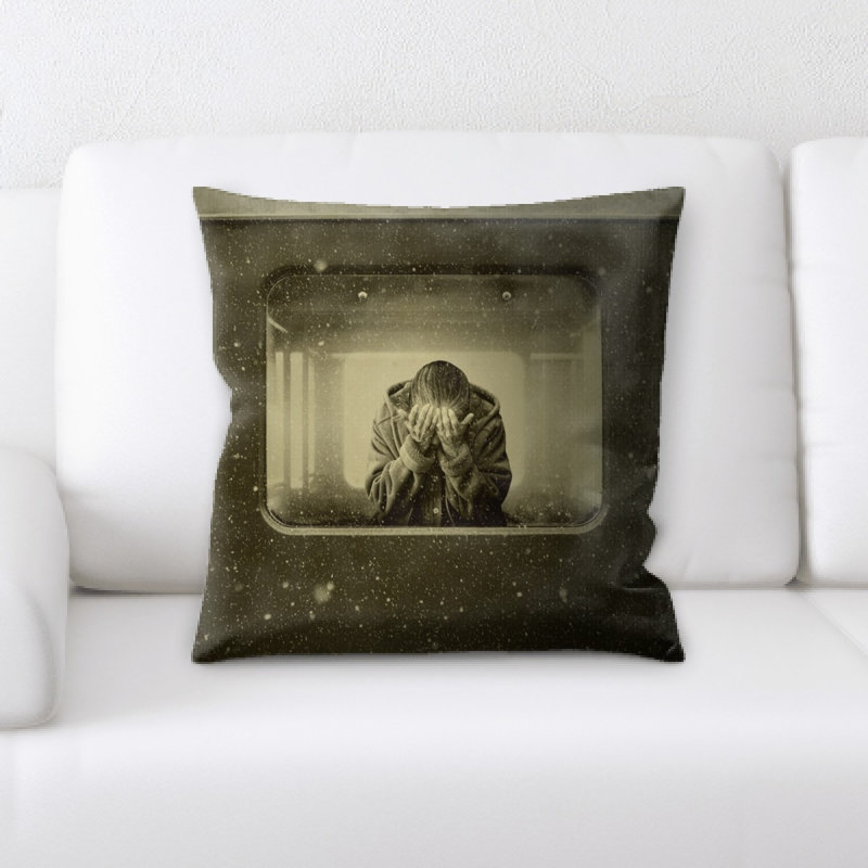 Microsuede Throw Pillow
