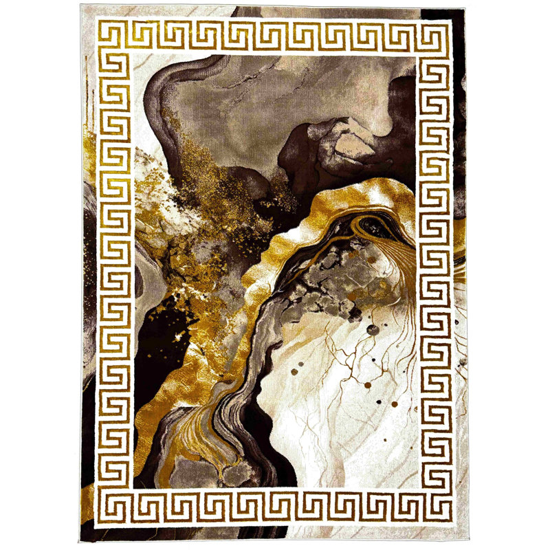 Carleen Rug Design 1111 - Beige, Rectangle 7'10.5" x 10'10"