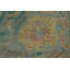Tapis floral teint à motif floral Oushak 8 x 10