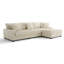 4 Seater Sectional-1223372537