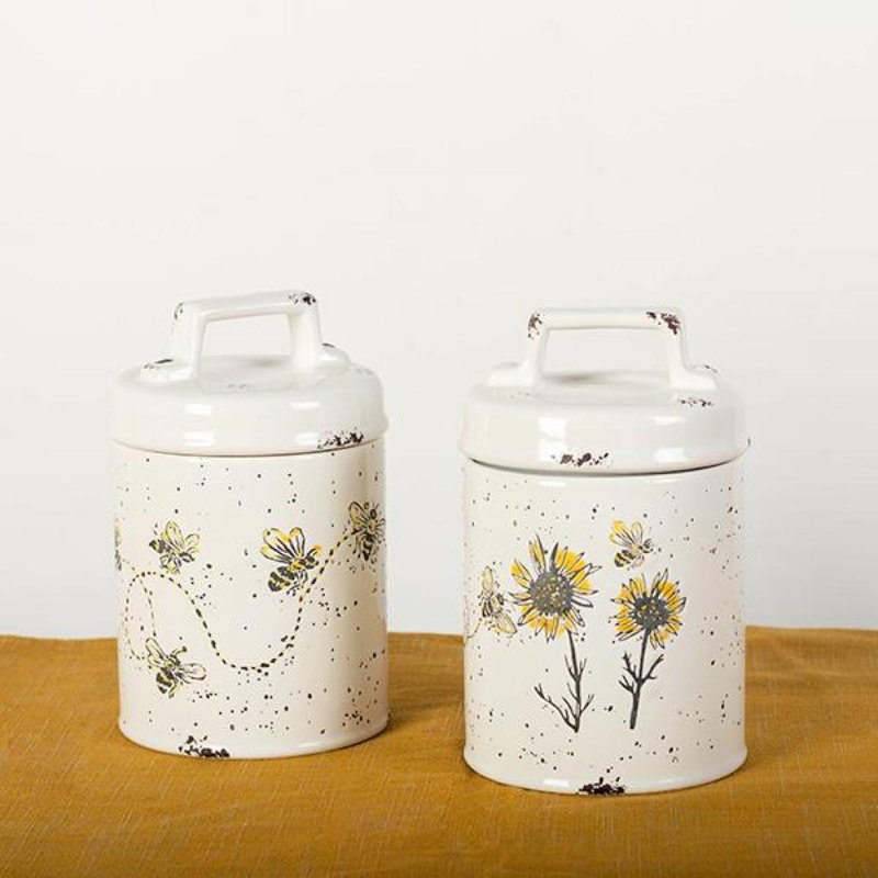 Pots en céramique, ensemble de 2