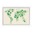 Dinosaur Map Of The World by Michael Tompsett - Print on Canvas-42154489-56676225