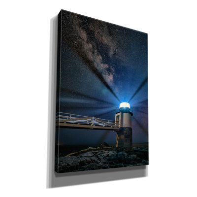 «Milky Way Over Marshall Point» par Rick Berk, art mural sur toile