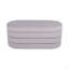Banc avec rangement en velours