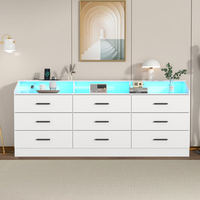 Lastarr 62.99'' W 9 - Drawer Dresser