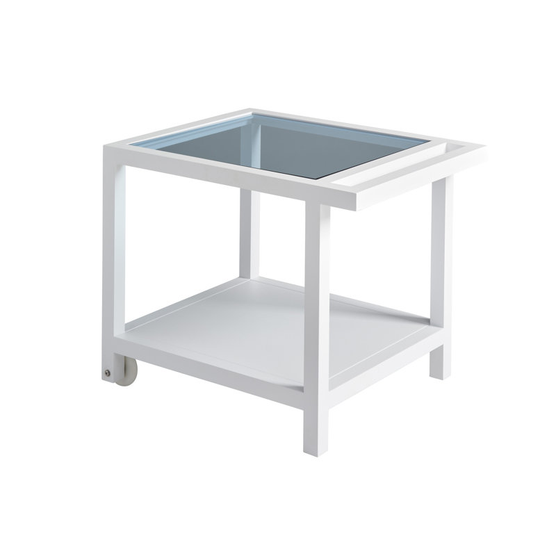 Ocean Breeze Promenade Serving End Table