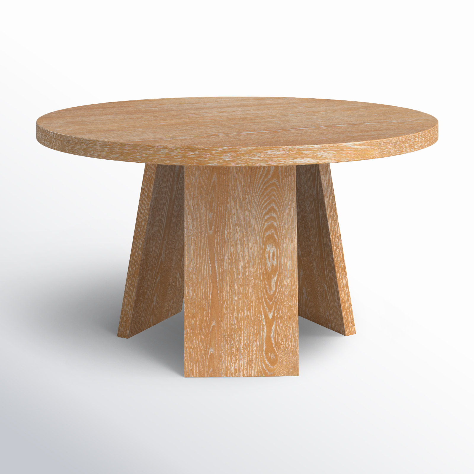 Mattelynn 54'' Round Dining Table, Rustic Oak