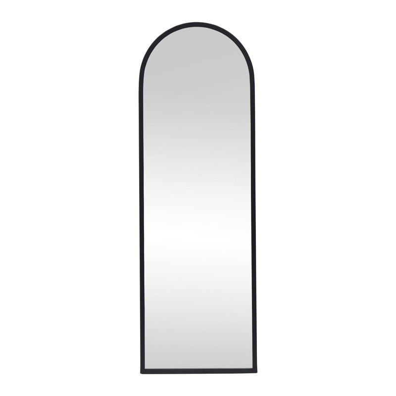 Ardenne Metal Wall Mirror, Matte Black