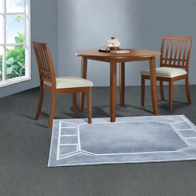 Ensembles de table de salle à manger peu encombrants, en bois et en bois aggloméré, style moderne pour petite cuisine