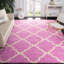 Tapis rose / ivoire Alonnah-1844468019