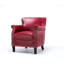 Fauteuil club rouge Hadley-2114589640