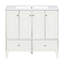 Ensemble de meuble-lavabo simple 36 po avec plateau Shanquia-725122892
