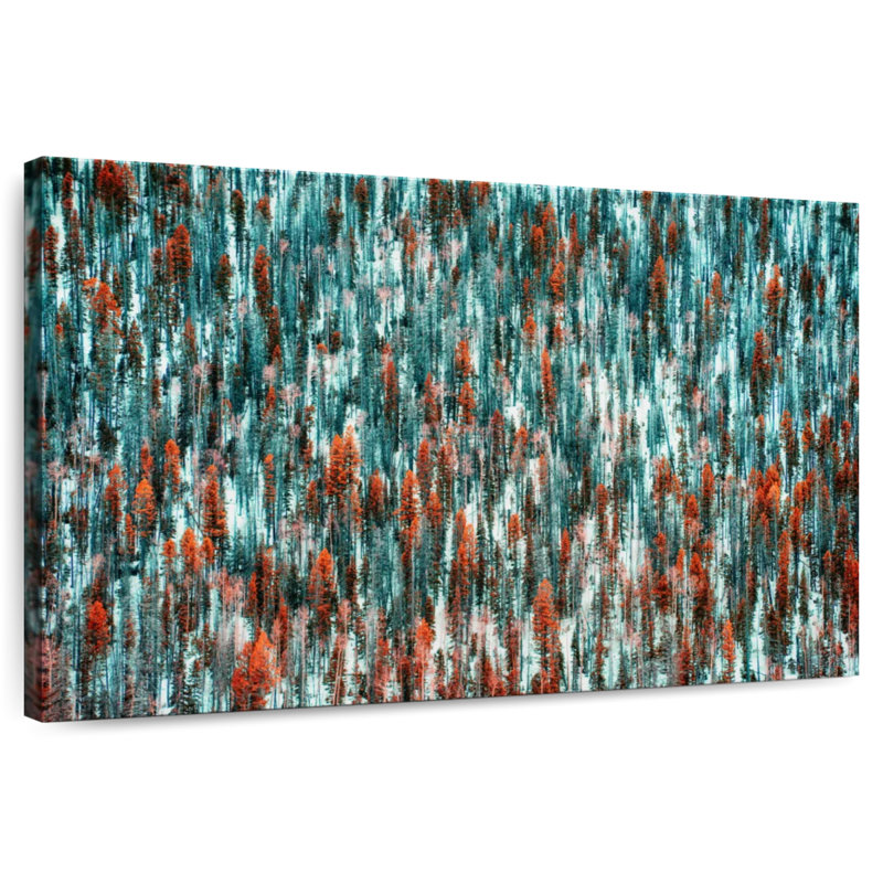 Harnek Hillside Forest, 24" H x 36" W