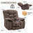 43.3'' Wide Power Lift Assist Recliner with Heat, Massage & USB/Type-C Ports – Microfiber Upholstery-344451590