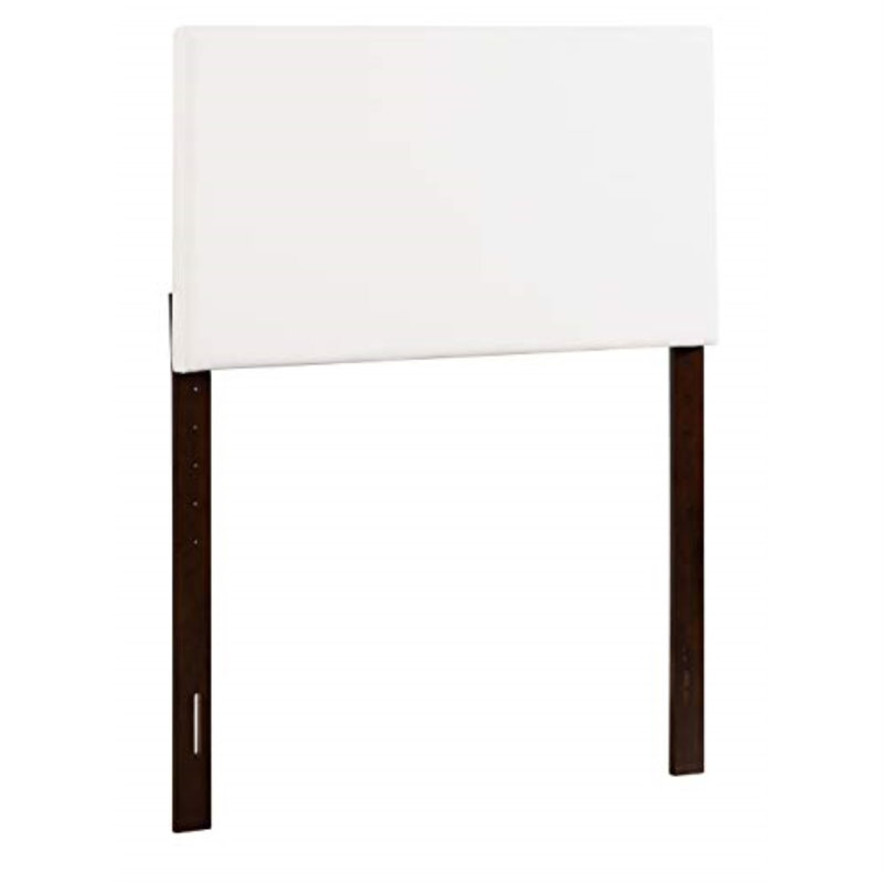 Upholstered Headboard, Twin, White