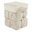 Table de patio carrée avec base robuste-263817664