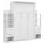 Lit escamotable double avec tablettes Campden-1439145131