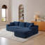 Canapé modulaire modulaire, canapé modulaire Cloud avec assise profonde, canapé modulaire moderne en L avec méridienne, fauteuils rembourrés pour le salon, sans assemblage