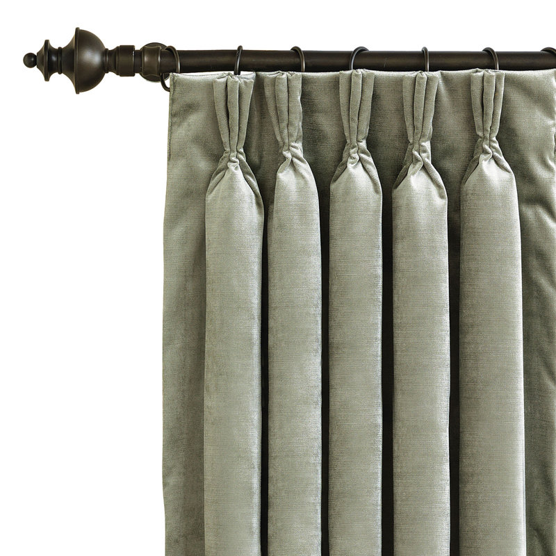 Lourde Blackout Curtain, 40" W x 120" L