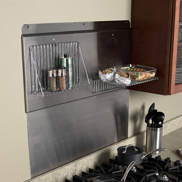 Backsplash with Shelve