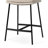 Berkley Counter Stool In Matte Black With Light Beige Fabric-123564823-123564828