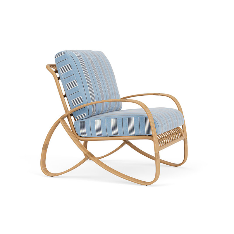 Riviera Outdoor Lounge Chair, Hansen Sky
