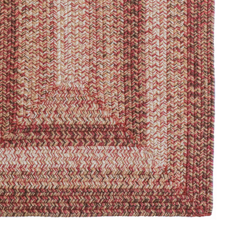 Laneway Indoor / Outdoor Rug, Concentric Rectangle 20" x 30"