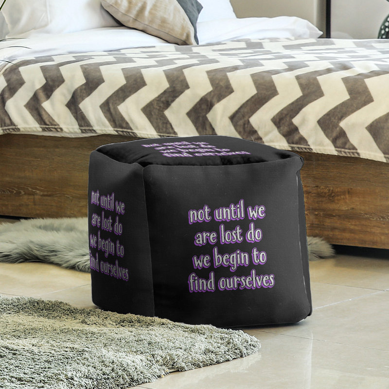 Repose-pieds, Mauve, H 18 po x l 18 po x P 18 po