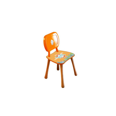 Kids 15.75'' Wood Desk Or Activity Chair Chair and Ottoman