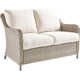 Sky 51.5'' High-Density Polyethylene (HDPE) Wicker Outdoor Loveseat