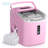 Simzlife 26Lbs. Daily Bullet Ice Countertop Ice Maker Ice Machine With Handle,Self-Cleaning Ice Makers, 26Lbs/24H, 9 Ice Cubes Ready In 6 Mins For Home/Kitchen/Bar/Party/Camping-106240015