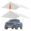 VEVOR White Polyester Replacement Canopy