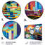 Ensemble de 4 décorations murales en métal