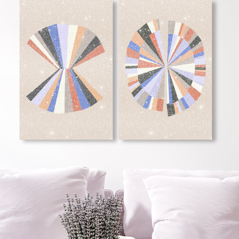 Minimally Perfect Set Set by Oliver Gal, 16"H x 24"W, Gallery Wrapped