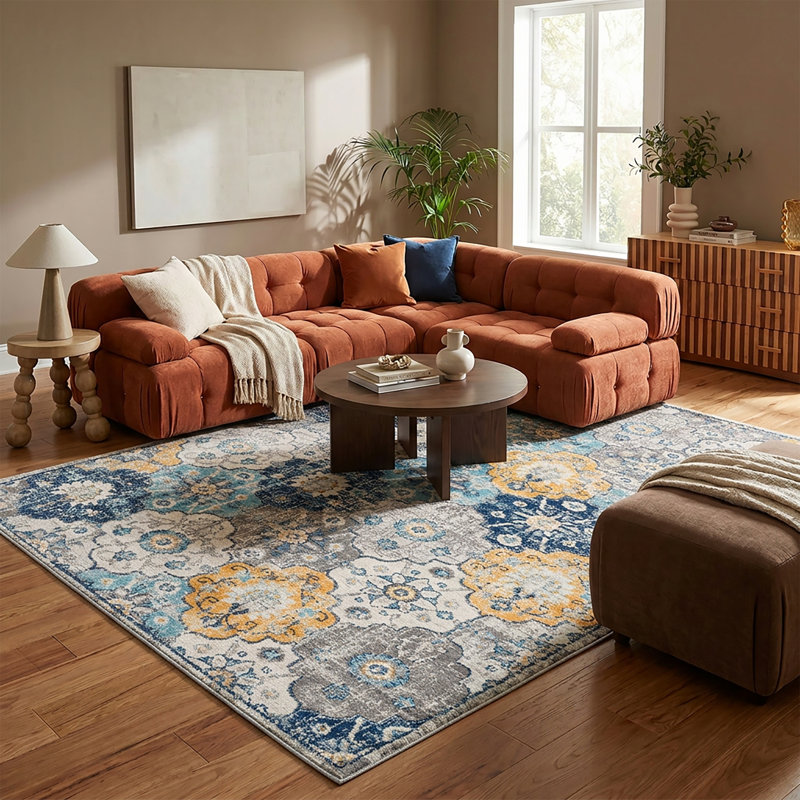 Kymiere Indoor Rug, Rectangle 3'9" x 5'6"