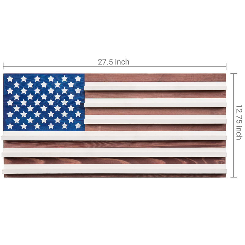 Wall American Challenge Coin Holder Display Case