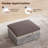 35" Wide Upholstered Seat Cushion Comfy Storage Down Ottoman-1108141125