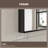 1.3" Thick Rectangle Metal Framed Bathroom Vanity Mirror, Decorative Mirror Wall Mirror with Tempered Glass-2079370084-2079370085