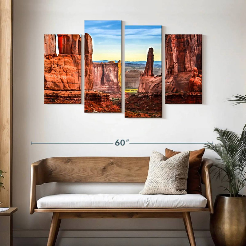 Red Rock Canyon, Nevada, H 32 po x l 52 po