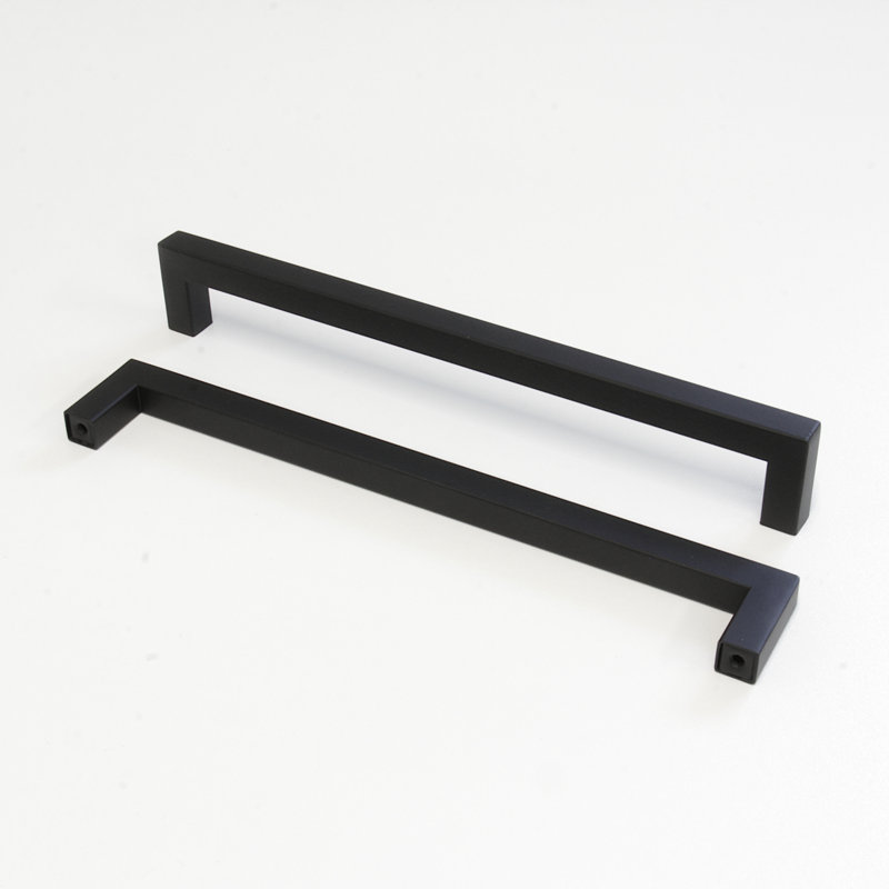 10 1/16" Center Bar Pull Multipack, Black, 8 13/16"