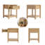 Table de chevet avec tiroir et tablette Boho-1812054887