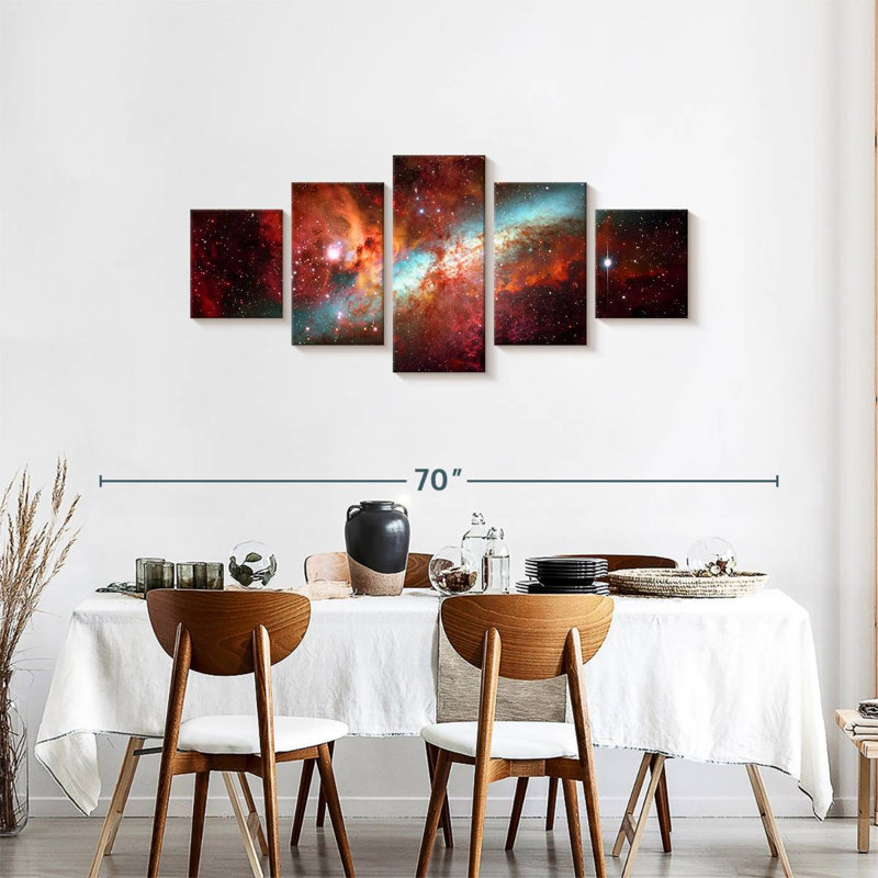Galaxy Nebula, 24" H x 55" W