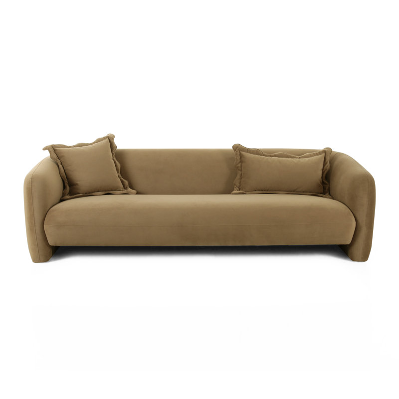 Canapé Tov Furniture, Velours brun