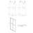 Shower Door 48" W X 76"H Semi-Frameless Bypass Sliding Shower Enclosure-115606697
