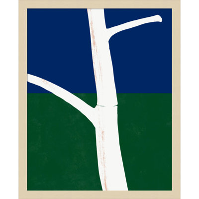 White Bark Print by Little Dean