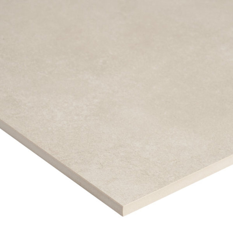 Lines Brass Inlay 24X48 Matte Porcelain Tile, Greige
