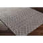 Tapis taupe en coton tissé à plat à la main à motif géométrique Woodhouse-1809134448