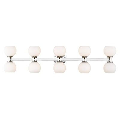 Éclairage pour meuble-lavabo à intensité variable 10 lumières Alvina
