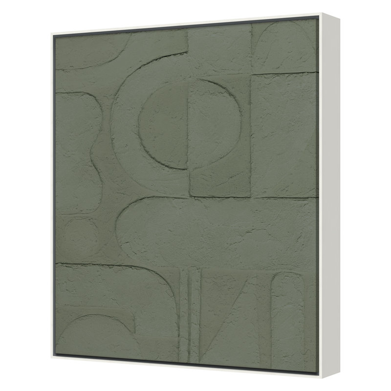 «Stratus» par Blakley, Shana, H 50 po x l 40 po, Blanc, Vert