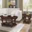 Table basse ovale en bois 42 pouces-784089856-784089857